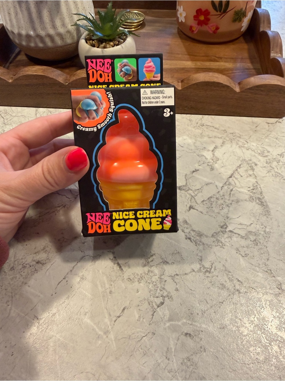 Nice Cream Cone - Orange Yellow Kids Toy